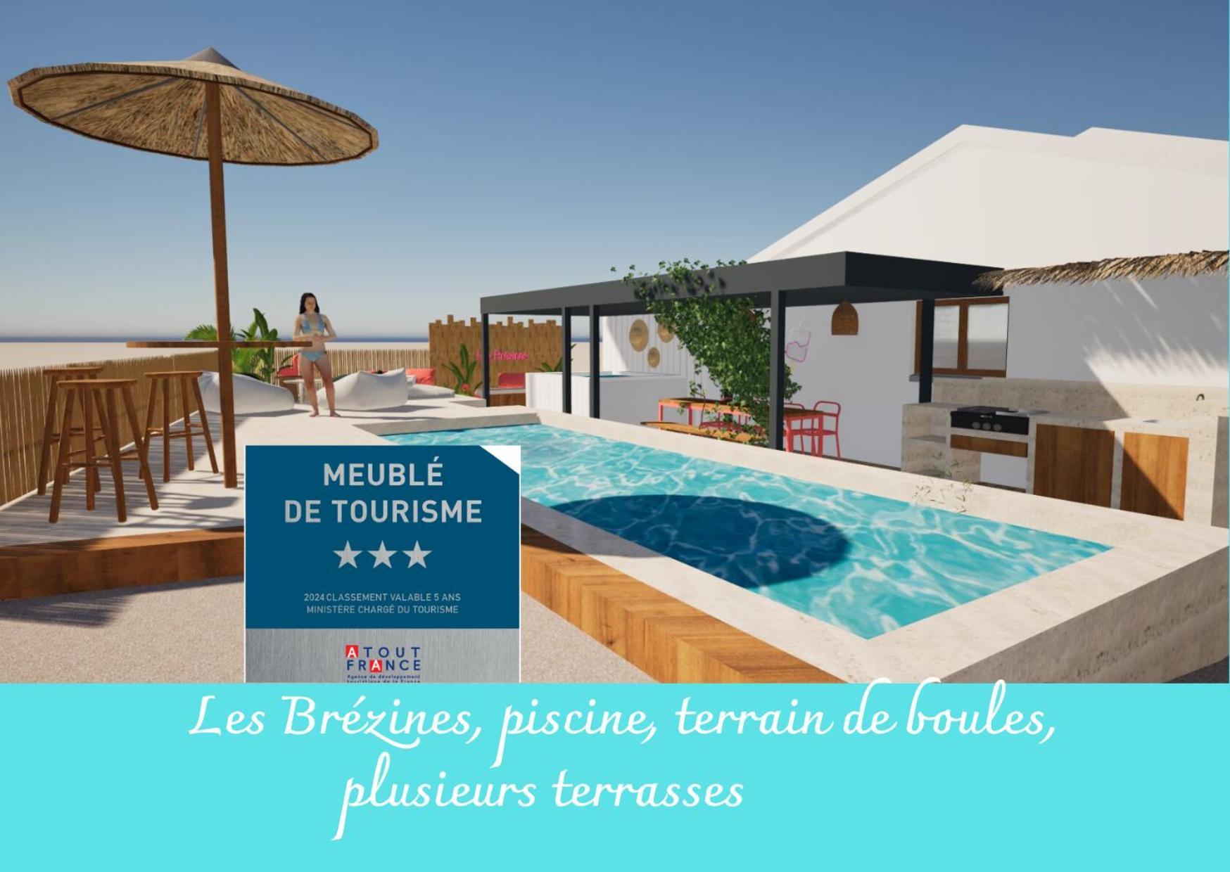 Les Brezines - Maison Clim Terrasse Piscine Au Coeur De Mus Maisoncarreeconciergerie Esterno foto
